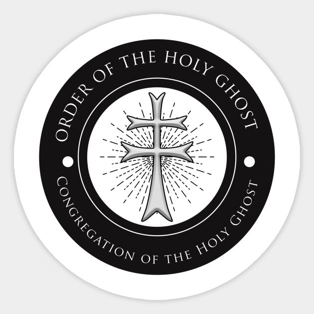 ORDER OF THE HOLY GHOST Sticker by theanomalius_merch